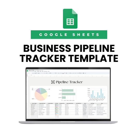 Pipeline Tracker Google Sheet Template